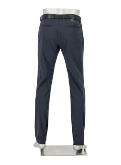 ALBERTO Golfhose Ian, Slim Fit, Revolutional®, dunkelblau gemustert^ Hosen|Hosen