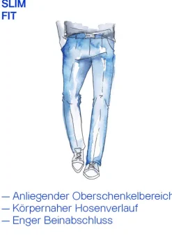 ALBERTO Golfhose Ian, Slim Fit, Revolutional®, dunkelbeige gemustert^ Hosen|Hosen