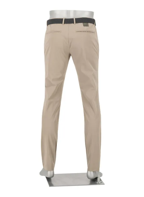 ALBERTO Golfhose Ian, Slim Fit, Revolutional®, dunkelbeige gemustert^ Hosen|Hosen