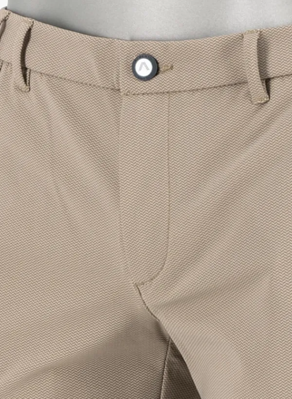 ALBERTO Golfhose Ian, Slim Fit, Revolutional®, dunkelbeige gemustert^ Hosen|Hosen