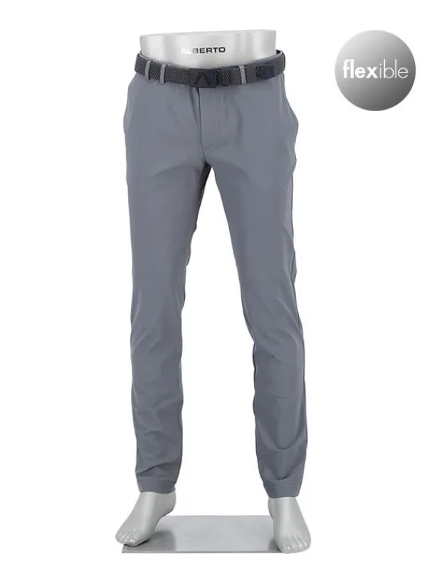 ALBERTO Golfhose Ian, Slim Fit, 3xDry®Cooler, zementgrau^ Hosen|Hosen