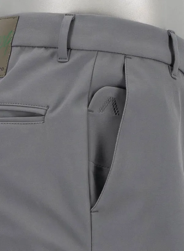 ALBERTO Golfhose Ian, Slim Fit, 3xDry®Cooler, zementgrau^ Hosen|Hosen