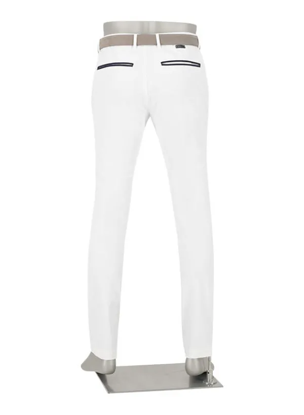 ALBERTO Golfhose Ian, Slim Fit, 3xDry®Cooler, weiß^ Alles Weiss|Hosen