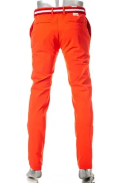 ALBERTO Golfhose Ian, Slim Fit, 3xDry®Cooler, orange^ Chino|Hosen