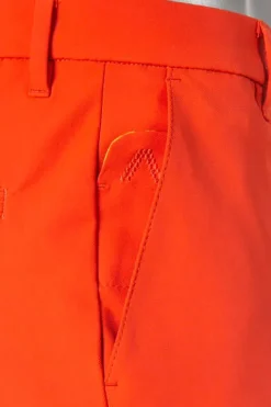 ALBERTO Golfhose Ian, Slim Fit, 3xDry®Cooler, orange^ Chino|Hosen