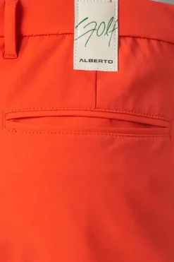 ALBERTO Golfhose Ian, Slim Fit, 3xDry®Cooler, orange^ Chino|Hosen