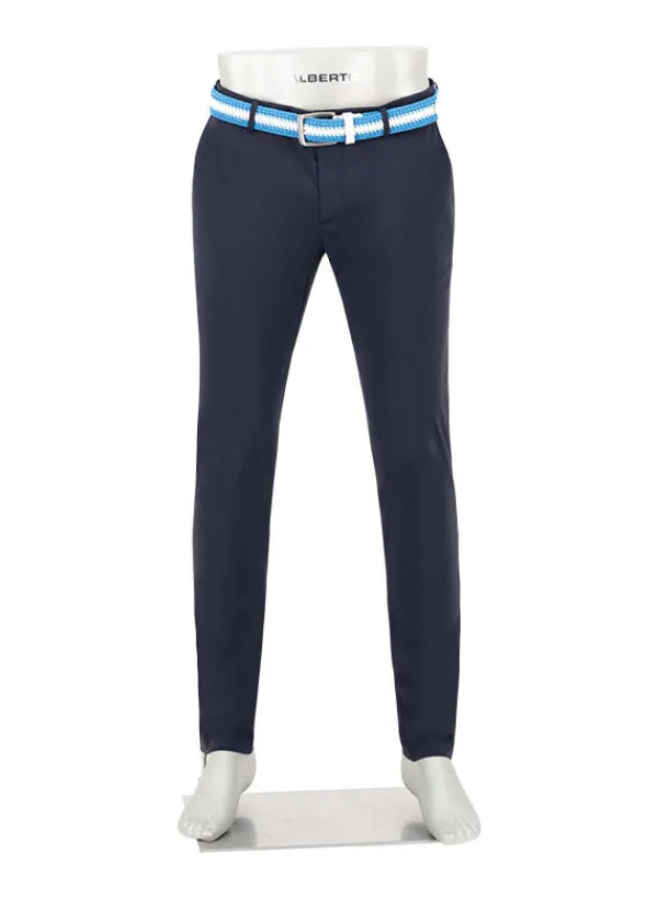 ALBERTO Golfhose Ian-Y, Slim Fit, Mikrofaser wasserabweisend, navy^ Hosen|Hosen