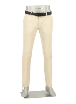 ALBERTO Golfhose Ian-Y, Slim Fit, Tech-Gabardine wasserabweisend, beige^ Hosen|Hosen
