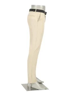 ALBERTO Golfhose Ian-Y, Slim Fit, Tech-Gabardine wasserabweisend, beige^ Hosen|Hosen