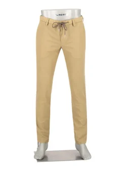 ALBERTO Golfhose Jump, Slim Fit, Mikrofaser wasserabweisend, beige^ Hosen|Hosen