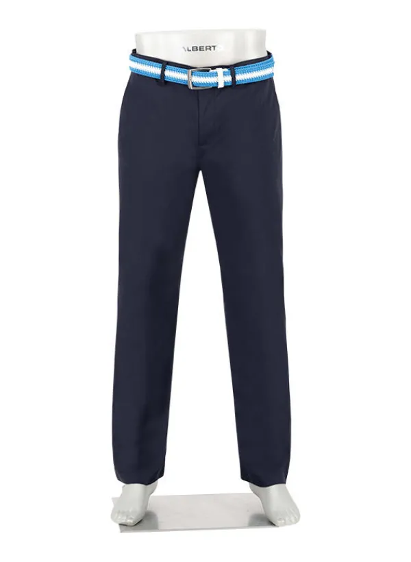 ALBERTO Golfhose Luis-Y, Wide Fit, Mikrofaser wasserabweisend, navy^ Hosen|Hosen