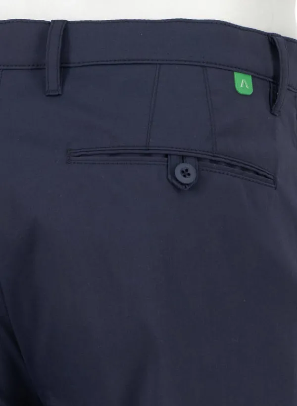 ALBERTO Golfhose Luis-Y, Wide Fit, Mikrofaser wasserabweisend, navy^ Hosen|Hosen