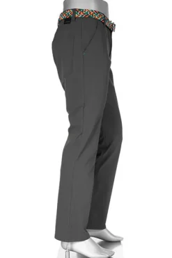 ALBERTO Golfhose Pro, Modern Fit, 3xDry® Cooler, schiefergrau^ Chino|Hosen