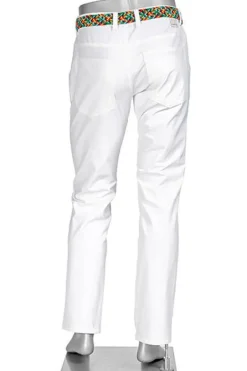 ALBERTO Golfhose Pro, Modern Fit, 3xDry® Cooler, weiß^ Alles Weiss|Chino