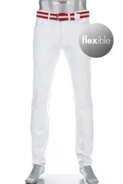 ALBERTO Golfhose Robin, 3xDry® Cooler, weiß^ Alles Weiss|Hosen