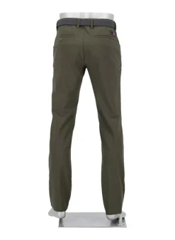 ALBERTO Golfhose Rookie Coffee, Regular Fit, Mikrofaser atmungsaktiv, olivgrün^ Hosen|Hosen