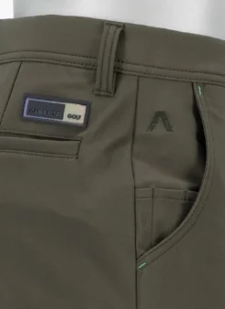ALBERTO Golfhose Rookie Coffee, Regular Fit, Mikrofaser atmungsaktiv, olivgrün^ Hosen|Hosen