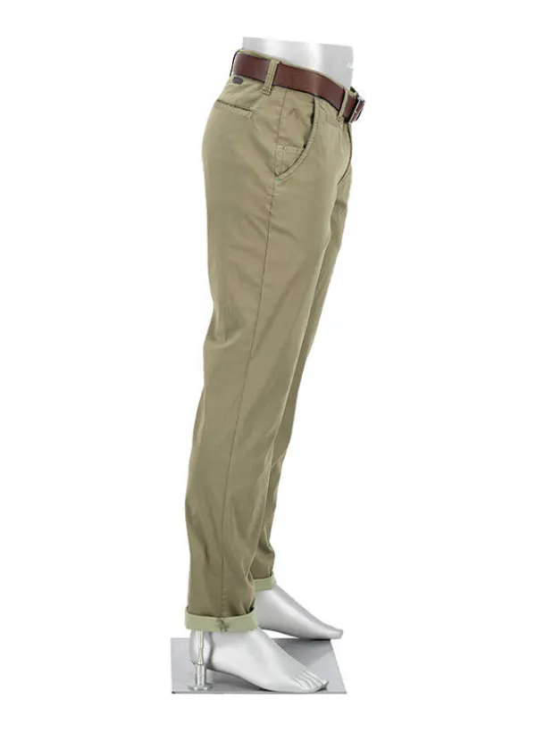 ALBERTO Golfhose Rookie light, Regular Fit, Baumwolle, militärgrün^ Hosen|Hosen