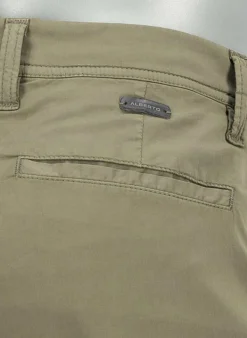 ALBERTO Golfhose Rookie light, Regular Fit, Baumwolle, militärgrün^ Hosen|Hosen