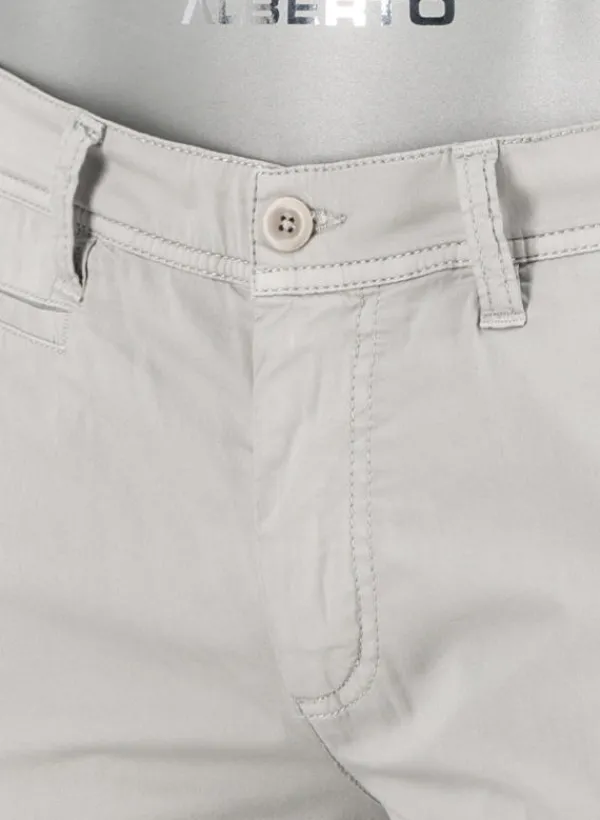 ALBERTO Golfhose Rookie light, Regular Fit, Baumwolle, hellgrau^ Hosen|Hosen