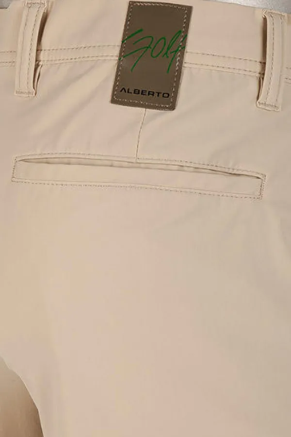 ALBERTO Golfhose Rookie, Regular Fit, Revolutional®, dunkelbeige^ Revolutional|Hosen