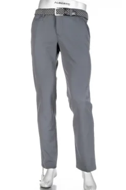ALBERTO Golfhose Rookie, Regular Fit, 3xDry® Cooler, graublau^ Chino|Hosen