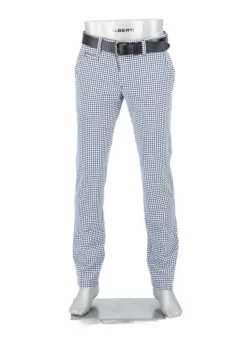 ALBERTO Golfhose Rookie, Regular Fit, Revolutional®, blau-weiß kariert^ Hosen|Hosen