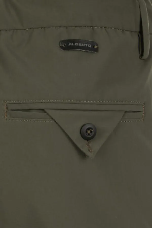 ALBERTO Hose Bike, Slim Fit, Revolutional®, militärgrün^ Bike