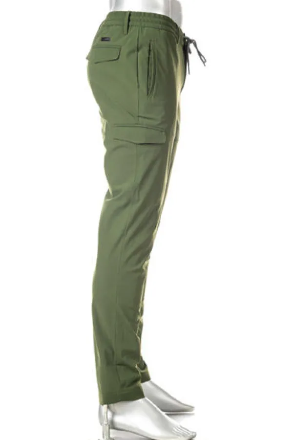ALBERTO Hose Bike-Clay, Slim Fit, Revolutional®, militärgrün^ Bike
