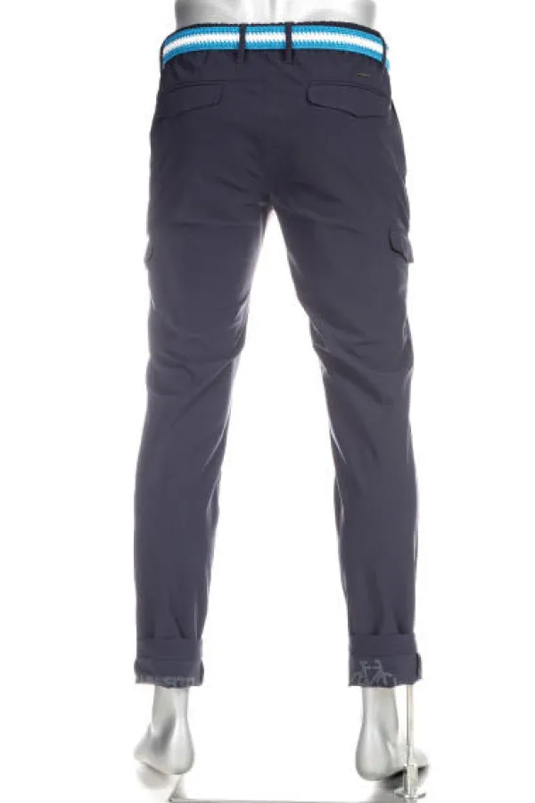ALBERTO Hose Bike-Clay, Slim Fit, Revolutional®, navy^ Bike