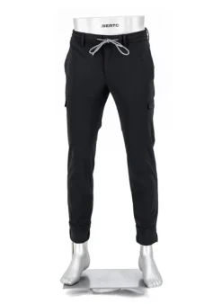 ALBERTO Hose Bike-Clay, Slim Fit, Revolutional®, schwarz^ Bike