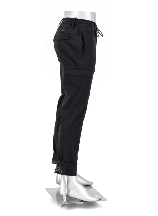 ALBERTO Hose Bike-Clay, Slim Fit, Revolutional®, schwarz^ Bike