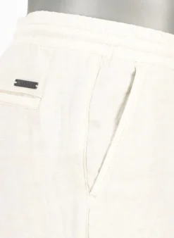 ALBERTO Hose House, Reines Leinen, ecru^ Alles Weiss|Smart Cotton