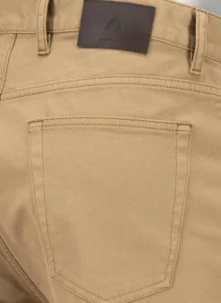 ALBERTO Hose Jive-C, Comfort Fit, Twill, dunkelbeige^ Hosen
