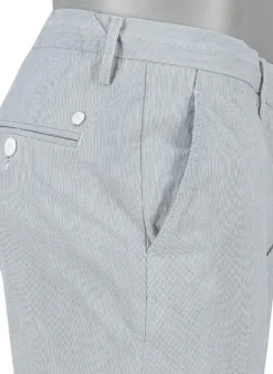 ALBERTO Hose Jump, Slim Fit, Baumwolle, grau gestreift^ Hosen|Chino