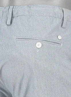 ALBERTO Hose Jump, Slim Fit, Baumwolle, grau gestreift^ Hosen|Chino