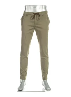 ALBERTO Hose Jump, Slim Fit, Baumwolle, militarygrün^ Smart Cotton|Hosen