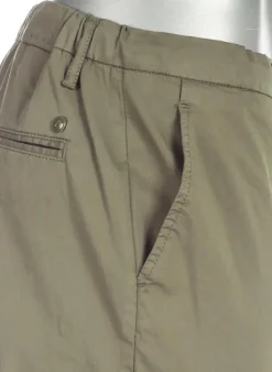 ALBERTO Hose Jump, Slim Fit, Baumwolle, militarygrün^ Smart Cotton|Hosen