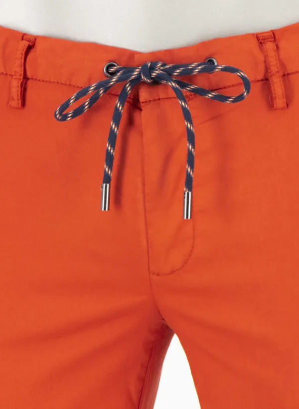 ALBERTO Hose Jump, Slim Fit, Baumwolle, rost^ Hosen