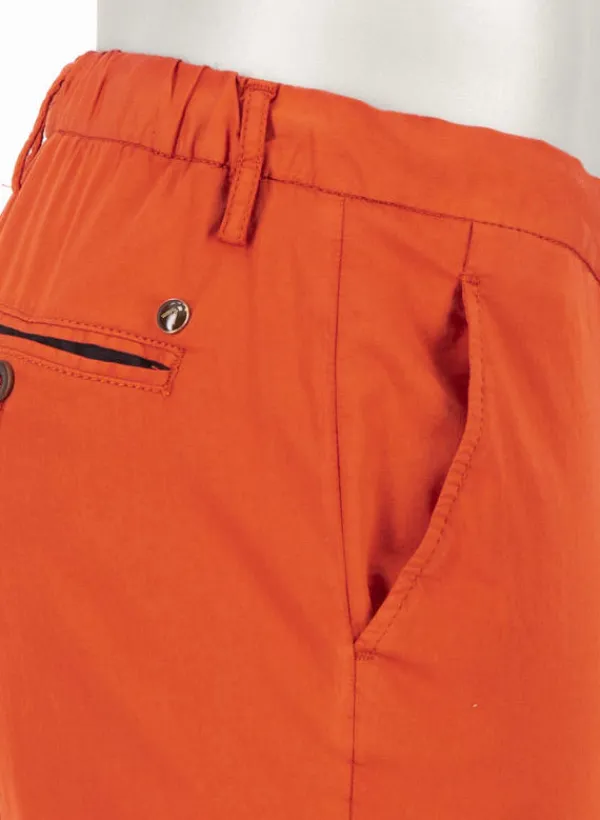 ALBERTO Hose Jump, Slim Fit, Baumwolle, rost^ Hosen