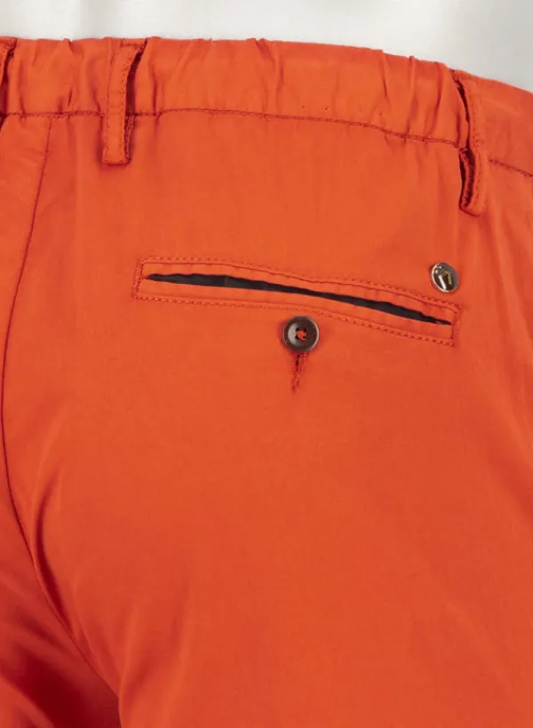 ALBERTO Hose Jump, Slim Fit, Baumwolle, rost^ Hosen