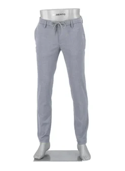 ALBERTO Hose Jump, Slim Fit, Ceramica®, blau meliert^ Ceramica|Hosen