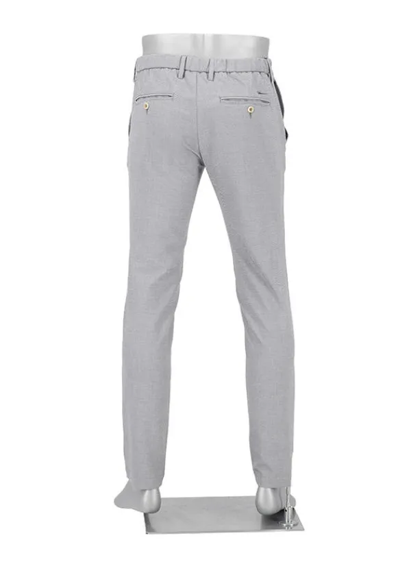 ALBERTO Hose Jump, Slim Fit, Ceramica®, grau meliert^ Ceramica|Hosen