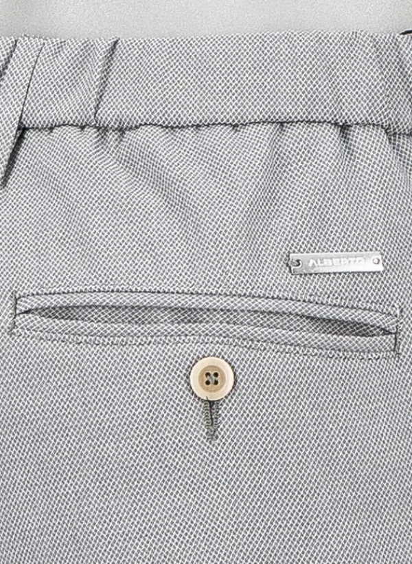 ALBERTO Hose Jump, Slim Fit, Ceramica®, grau meliert^ Ceramica|Hosen