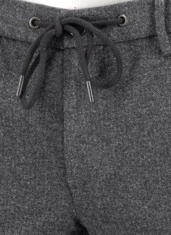 ALBERTO Hose Jump, Slim Fit, Jersey, dunkelgrau^ Hosen