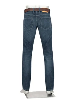 ALBERTO Hose Pipe, Regular Fit, Japan Denim, dunkelblau^ Jeans