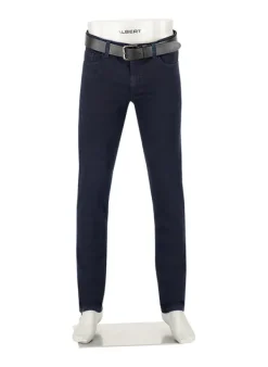 ALBERTO Hose Pipe, Regular Fit, Jersey B-Jeans, navy^ Jeans