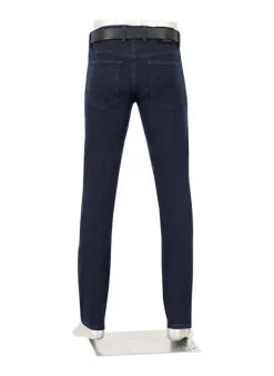 ALBERTO Hose Pipe, Regular Fit, Jersey B-Jeans, navy^ Jeans