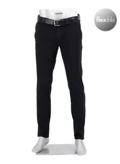 ALBERTO Hose Rob, Slim Fit, Baumwolle T400®, schwarz^ Jeans