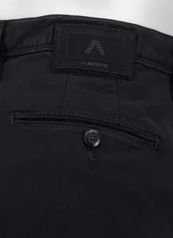 ALBERTO Hose Rob, Slim Fit, Baumwolle T400®, schwarz^ Jeans